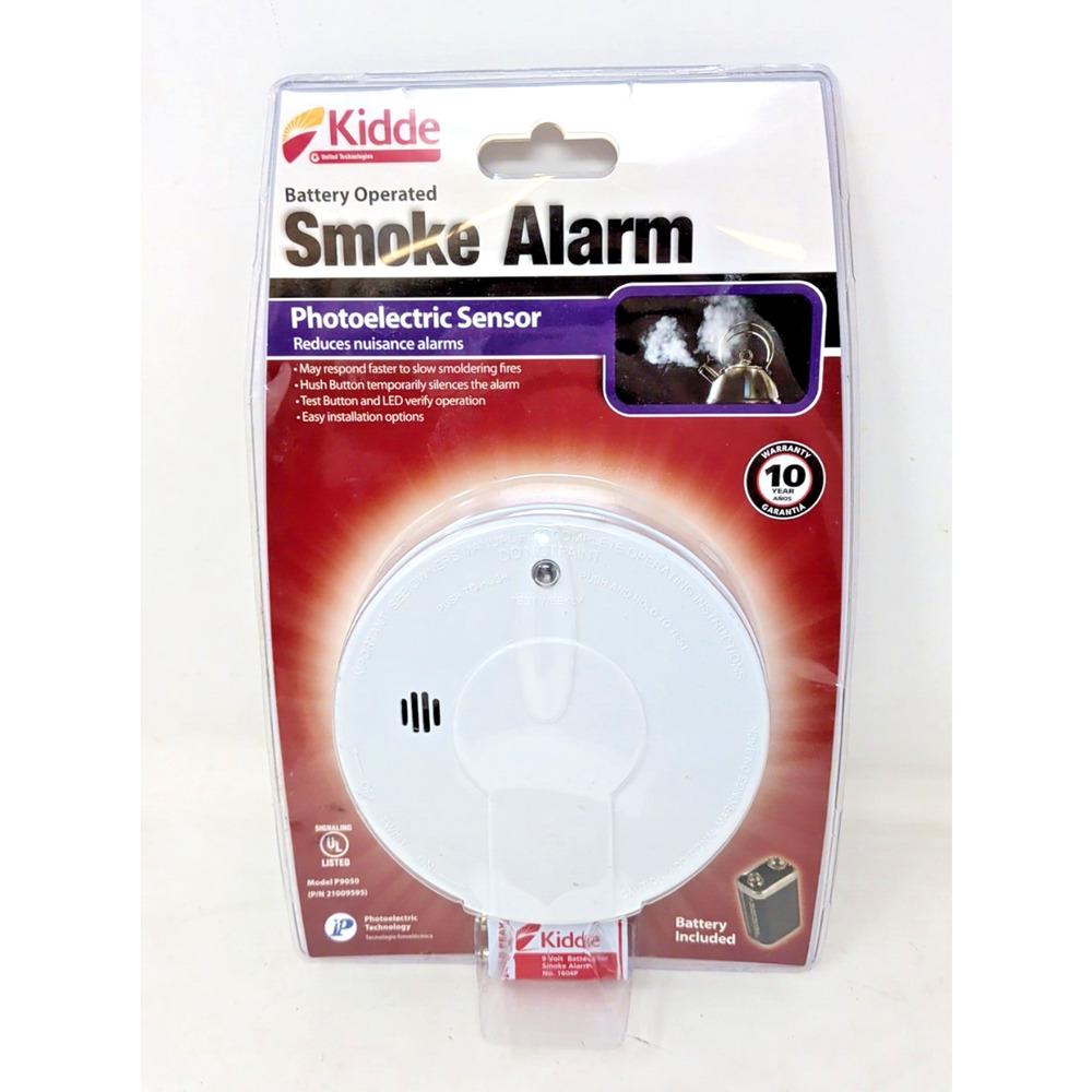 KIDDE - Kitchen Smoke Alarm - Model P9050 - New! Photoelectric Sensor